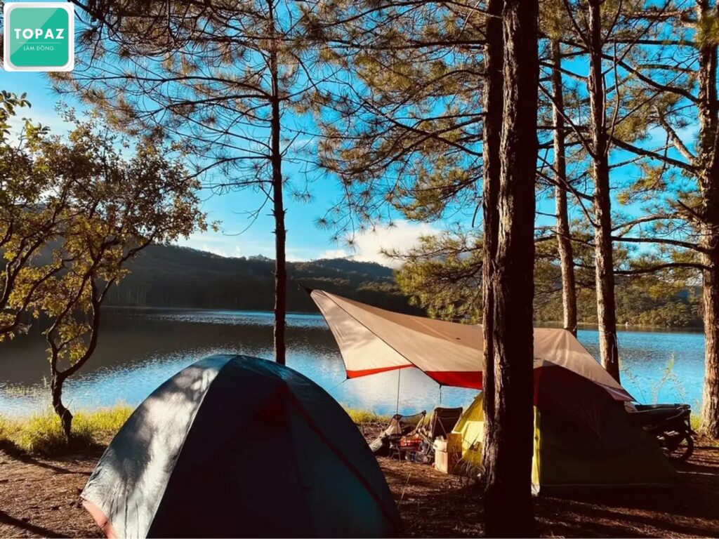 Cắm trại, picnic hồ Tuyền Lâm
