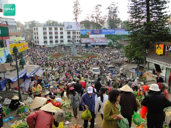 Hướng dẫn đường đi đến chợ Đà Lạt